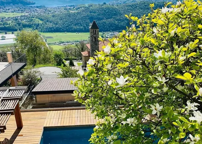 Bed and Breakfast Family With Garden And Amaizing View To Λουγκάνο